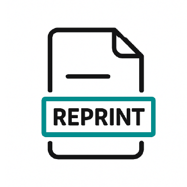 Nachdruck ohne Änderung