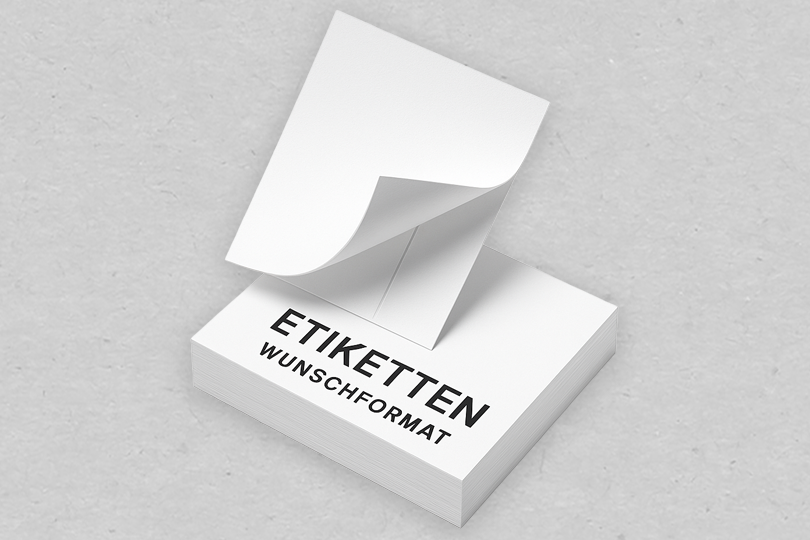 Etiketten im Wunschformat
