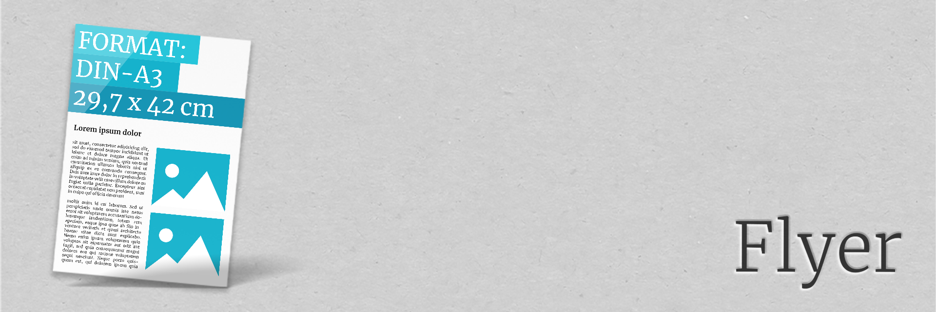 Flyer | DIN A3 | 29,7 x 42 cm