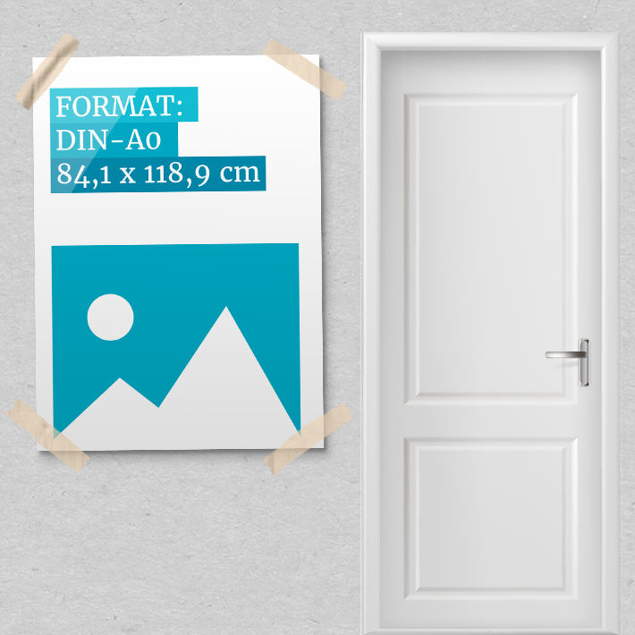Plakate | DIN A0 | 84,1 x 118,9 cm<br>(Kleinauflage)